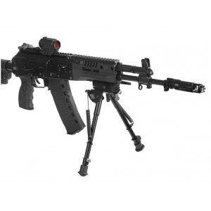 Сошки ShotTime на Weaver быстросъёмные поворотные H=23,5-36,5см, арт.: BPST-RW-LM